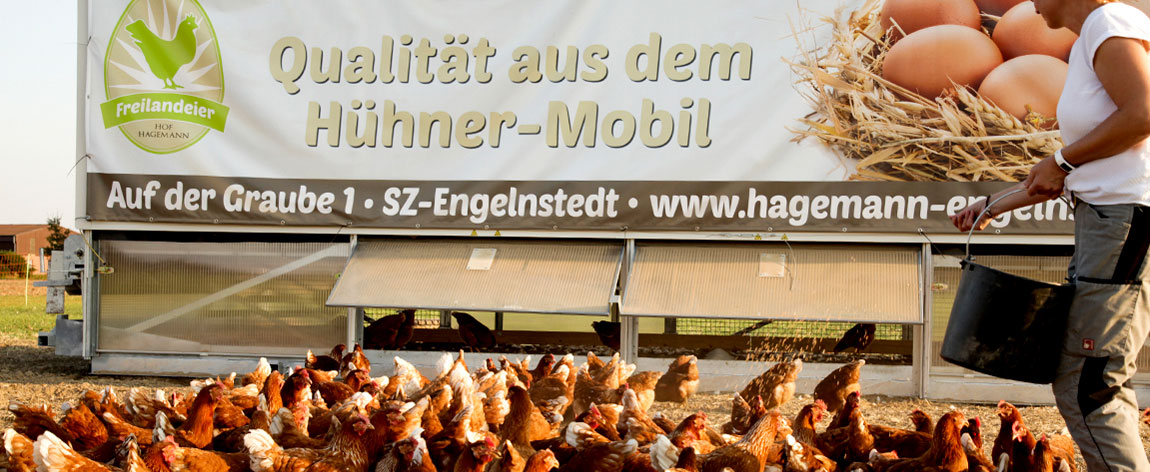 Hühner-Mobil